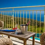 Vila Lemoni Skala - Heated Infinity Pool With Sea Views & Outside Cinema