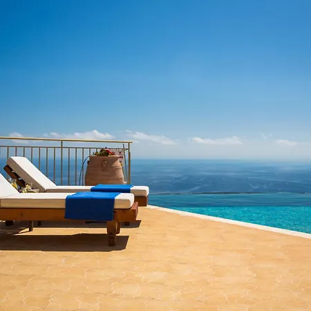 Lemoni Skala - Heated Infinity Pool With Sea Views & Outside Cinema Villa *