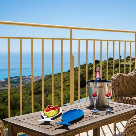 Villa Lemoni Skala - Heated Infinity Pool With Sea Views & Outside Cinema *