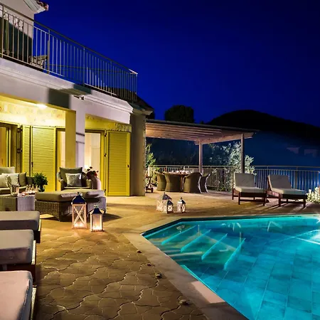 Lemoni Skala - Heated Infinity Pool With Sea Views & Outside Cinema Villa *