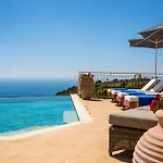 Lemoni Skala - Heated Infinity Pool With Sea Views & Outside Cinema Villa *